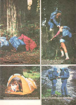 Equipos para excursionistas - Septiembre 1984