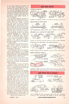 Informe a Detroit - Abril 1954