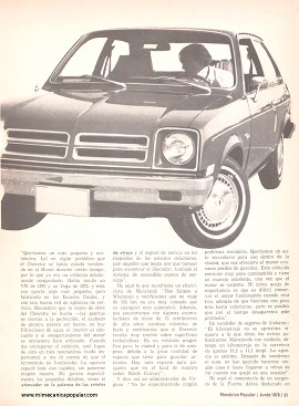Informe de los dueños: Chevrolet Chevette - Junio 1976
