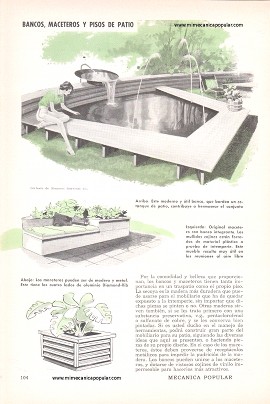 Originales y Modernas Ideas para La Vida al Aire Libre - Junio 1959