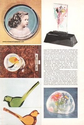 Proyectos con Plástico Líquido - Octubre 1951
