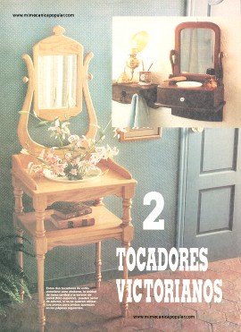 2 Tocadores Victorianos - Septiembre 1993