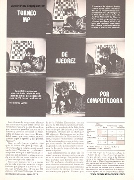 Torneo MP de Ajedrez por Computadora - Agosto 1979