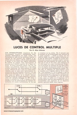 Luces de Control Múltiple - Agosto 1959