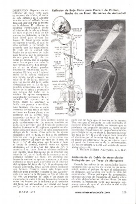 Reflector de Bajo Costo para Crucero de Cabina - Mayo 1949