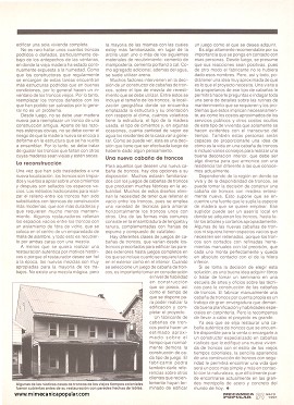 Casas de Troncos - Mayo 1991