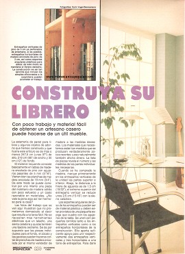 Construya su Librero - Diciembre 1990