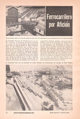 Ferrocarrilero por Afición - Febrero 1951