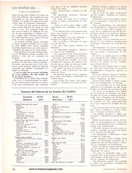 Informe de los dueños: Cadillac - Octubre 1966
