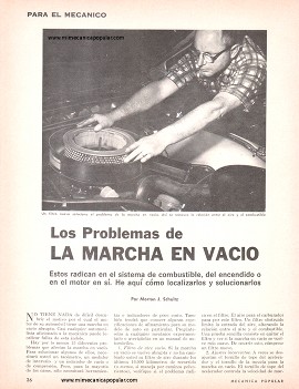 Los Problemas de la Marcha en Vacío - Mayo 1967