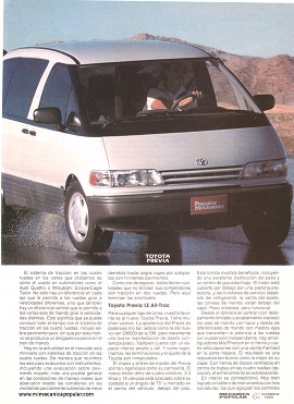 Prueba Comparativa de 6 Minivanes - Diciembre 1990