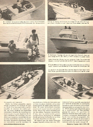 Botes más potentes - Abril 1979