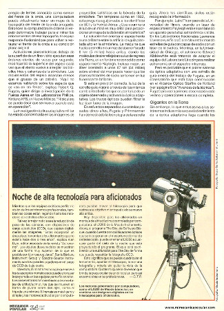 Buscando en el espacio - Julio 1993