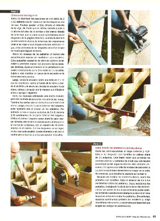 Tres pasos para construir las escaleras perfectas - Noviembre 2007
