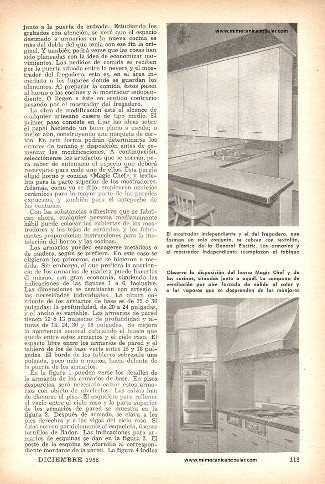 Modernice su Cocina - Diciembre 1958