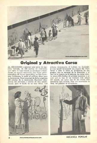 Original y Atractiva Cerca - Marzo 1961