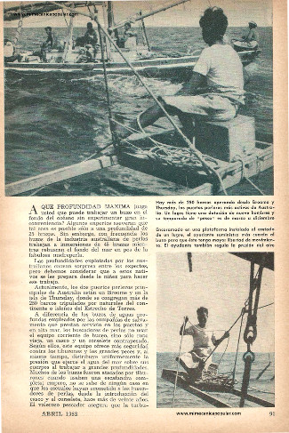 Pescando Perlas a 45 Brazas - Abril 1953