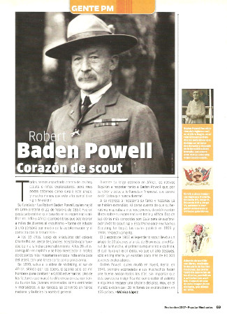 Gente PM - Robert Baden Powell - Noviembre 2007
