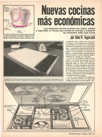 Nuevas cocinas más económicas - Octubre 1981