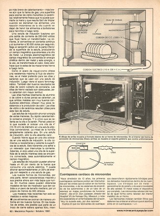 Nuevas cocinas más económicas - Octubre 1981