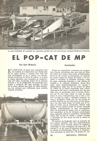 El Pop-Cat de MP -Conclusión - Agosto 1961