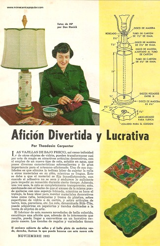 Afición Divertida y Lucrativa - Noviembre 1953