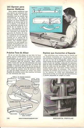 Ideas prácticas para el taller - Agosto 1957