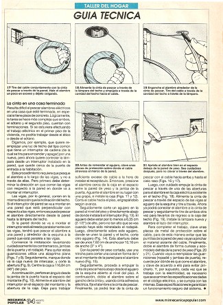 Mejoras de la casa - Alambrado Eléctrico - Agosto 1993