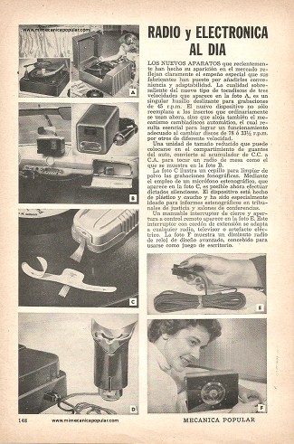 Radio y Electrónica al Día - Abril 1953