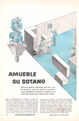 Amueble Su Sótano - Diciembre 1959
