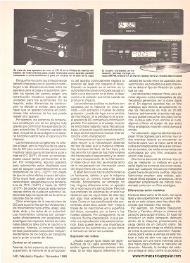 Discos compactos para el auto - Diciembre 1986