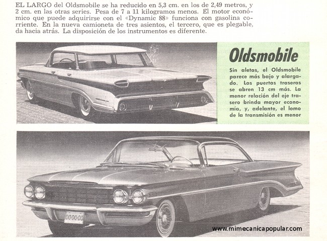 Oldsmobile - Diciembre 1959