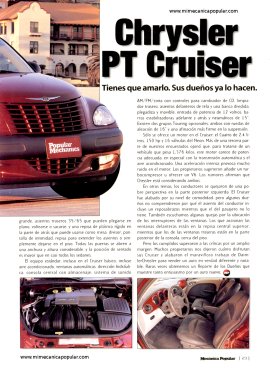 Chrysler PT Cruiser -Julio 2001