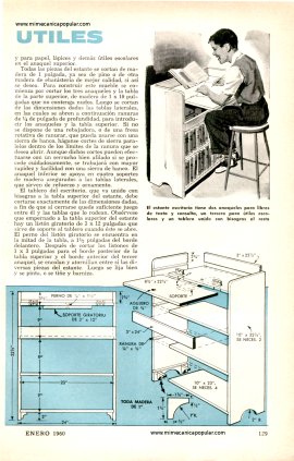 Dos muebles muy útiles - Enero 1960