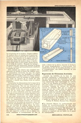 Transportador de rodillo para sierra de mesa - Diciembre 1952