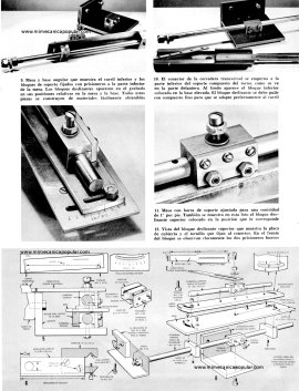 Accesorio ahusador para tornos (metal) - Abril 1962