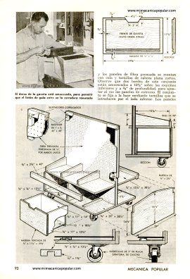 Armario Rodante para herramientas - Noviembre 1961