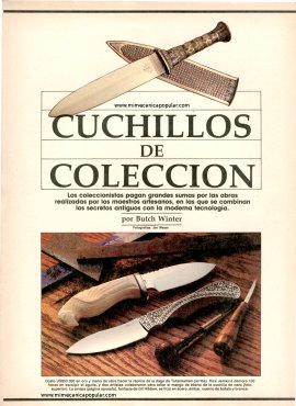 Cuchillos de Colección - Junio 1989
