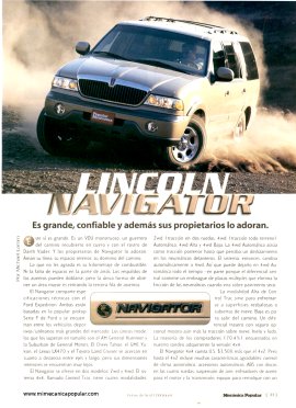 Reporte de los dueños: Lincoln Navigator -Febrero 1999