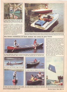 Botes para todos los gustos - Mayo 1982