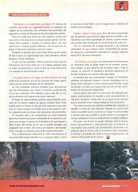 Cómo y por qué empezar el ciclismo de montaña - Abril 1997