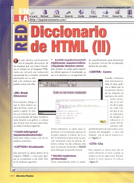 En la red - Diccionario de HTML (II) - Marzo 2002