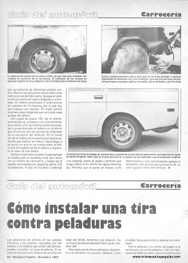 Guía del automóvil - Diciembre 1983