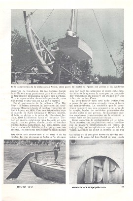 Hollywood Construye un Barco Histórico -Junio 1952