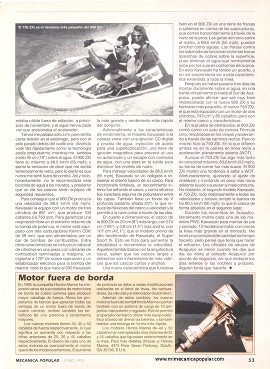 Más potencia para las motonetas de agua - Junio 1995