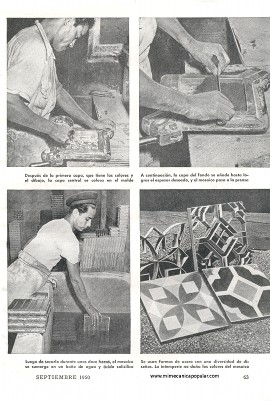 Mosaicos Decorativos - Septiembre 1950