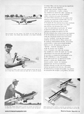 El Mundo del Aeromodelismo - Mayo 1974
