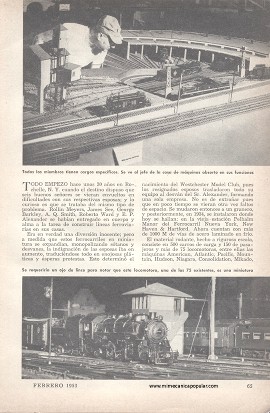 La noche del jueves es noche ferroviaria -Febrero 1953