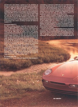 Porsche y su nueva línea -Julio 1994