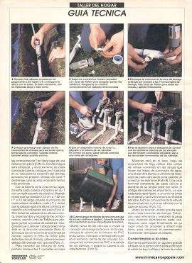 Cómo instalar Un sistema de regadío soterrado - Agosto 1994